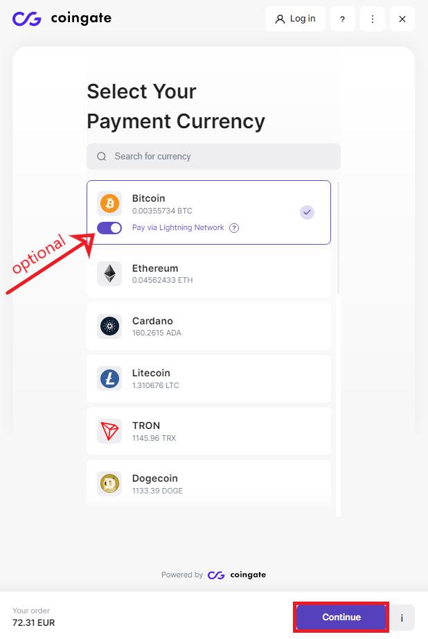 How to Pay for the SendPulse Services with Cryptocurrency | SendPulse