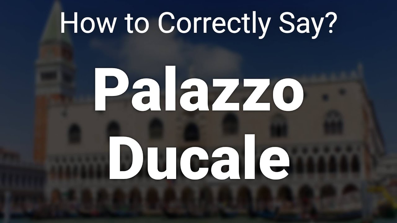 How to pronounce Doges Palace Venice | bitcoinhelp.fun