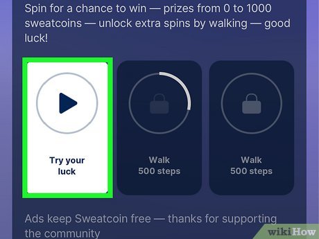 Buy and Sell Sweatcoin.