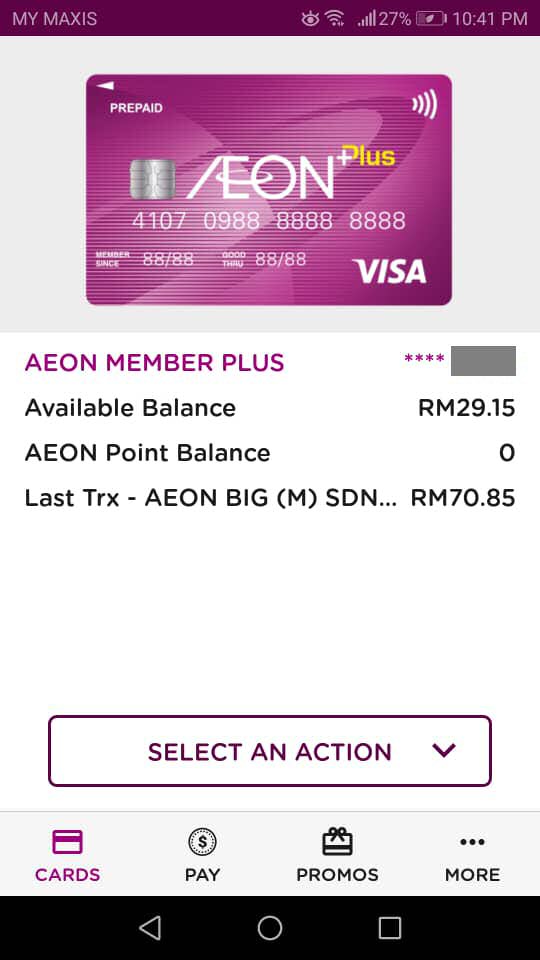 Member Card - AEON BiG