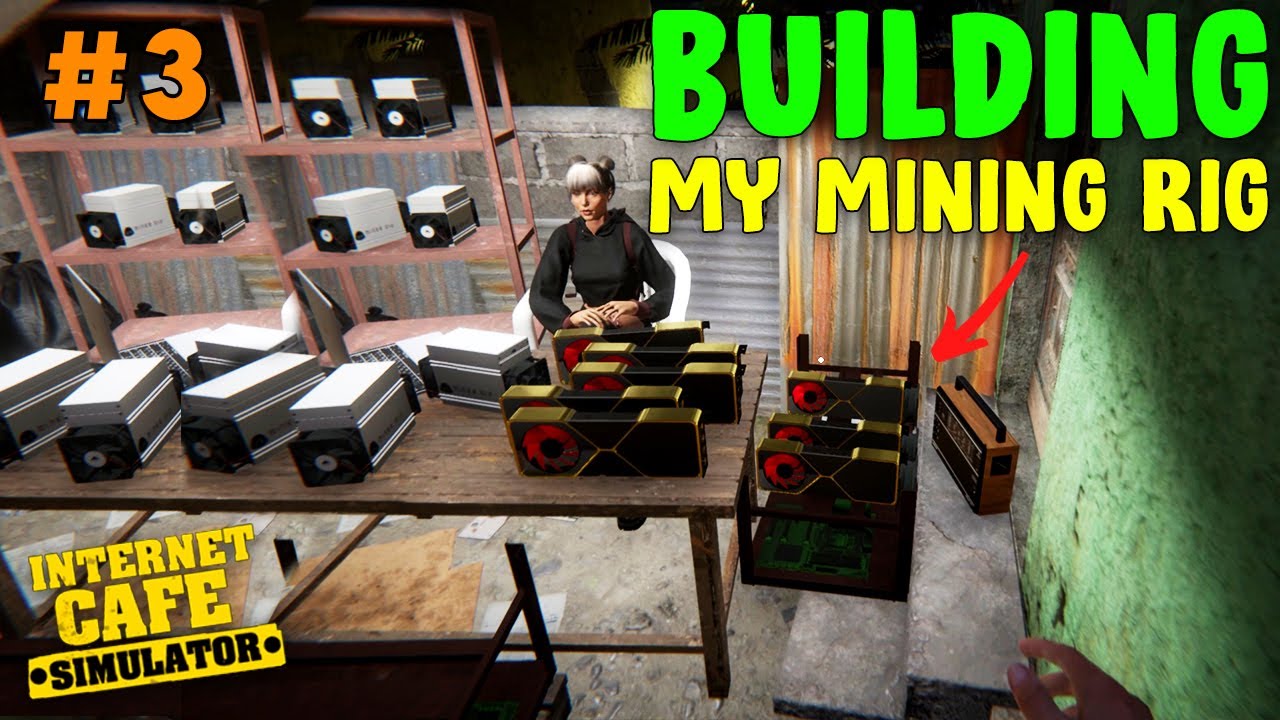 Internet Cafe Simulator 2: How to mine and buy bitcoin