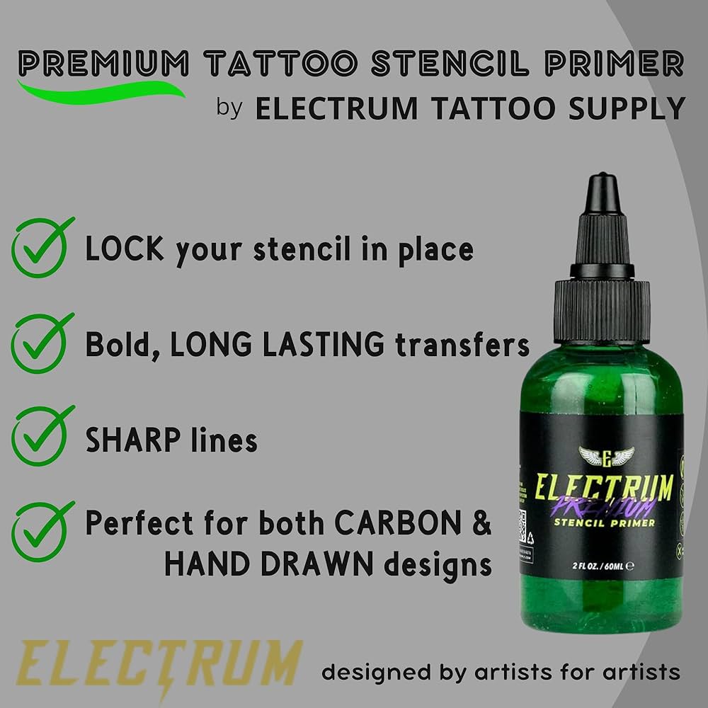 Electrum Gold Standard Stencil Primer - Eternal Tattoo Supply