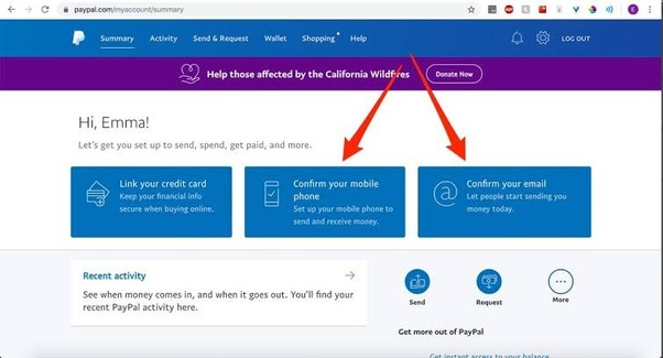 Do I need to verify my PayPal account before I can accept or withdraw donations? | PayPal US