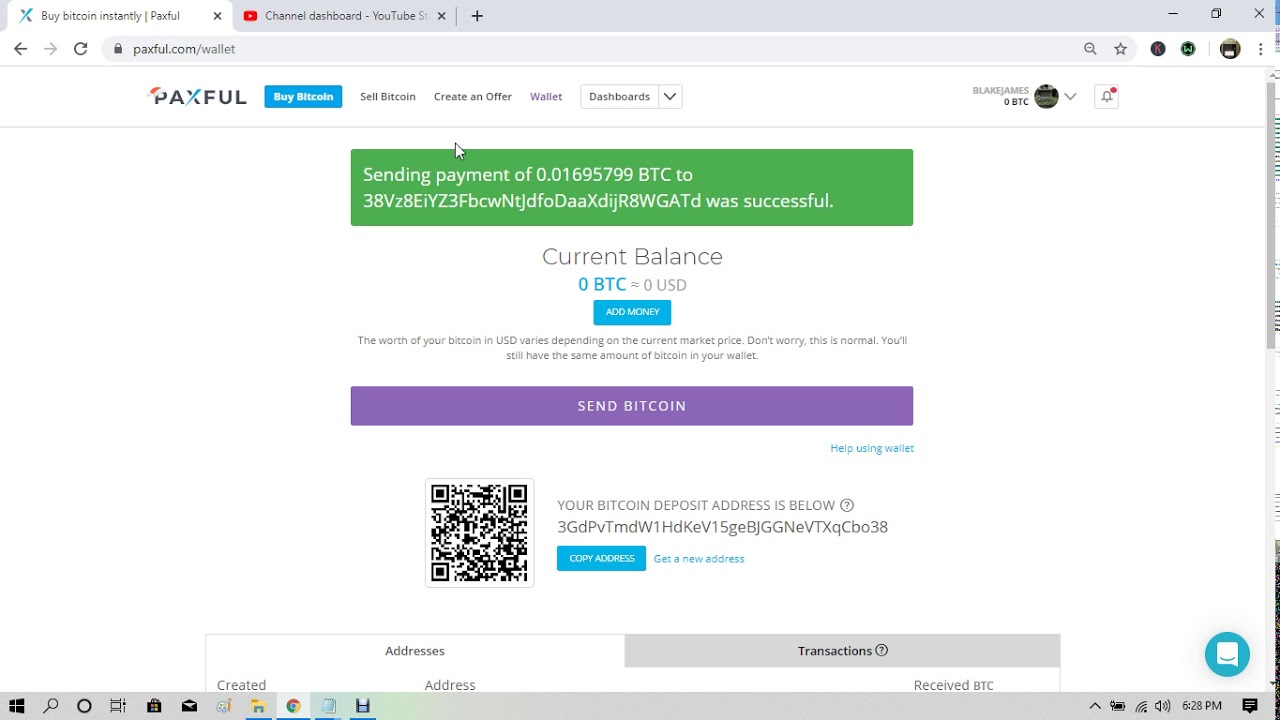 Using Paxful and FaucetPay To Trade my BCH to BTC, To Real Cash