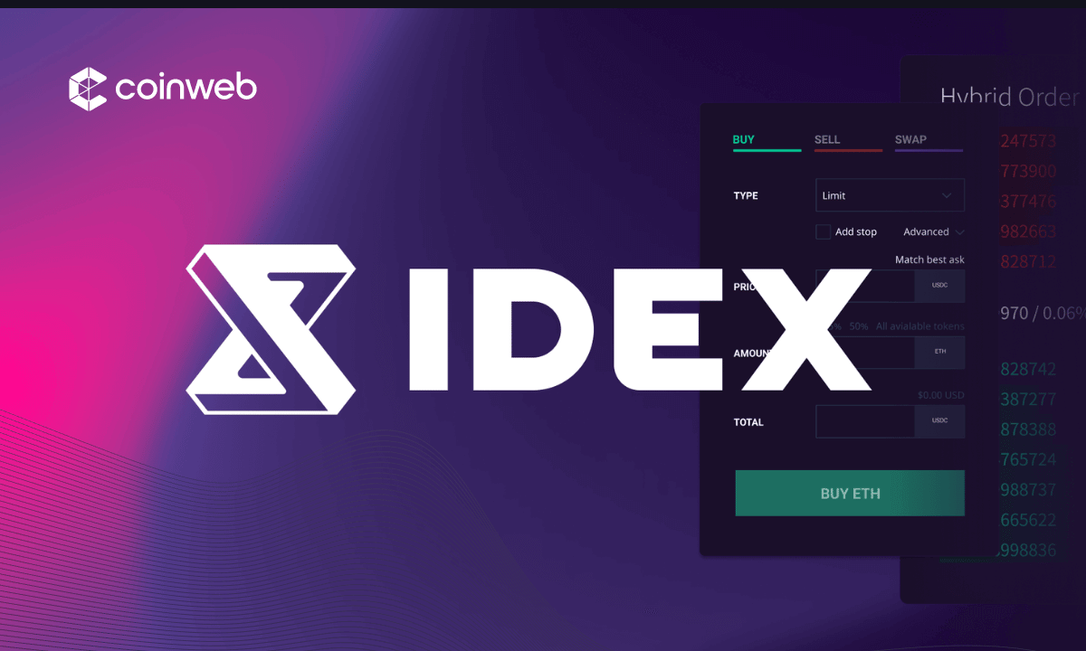 IDEX Reviewing Non-Custodial, High-Performance Crypto Trading