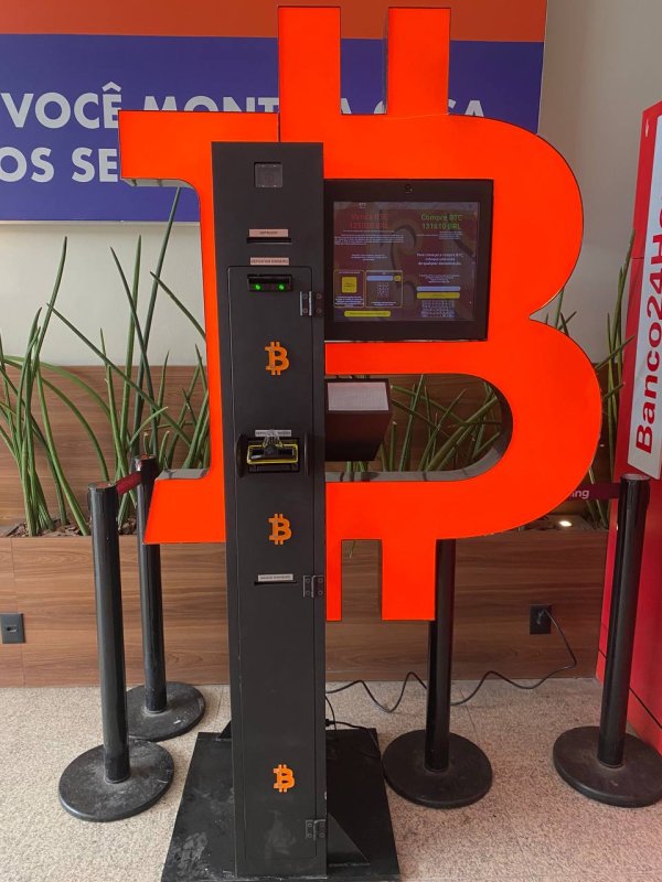 Bitcoin ATMs in Brazil - buy Bitcoin crypto machines in Brazil | Bitcovault