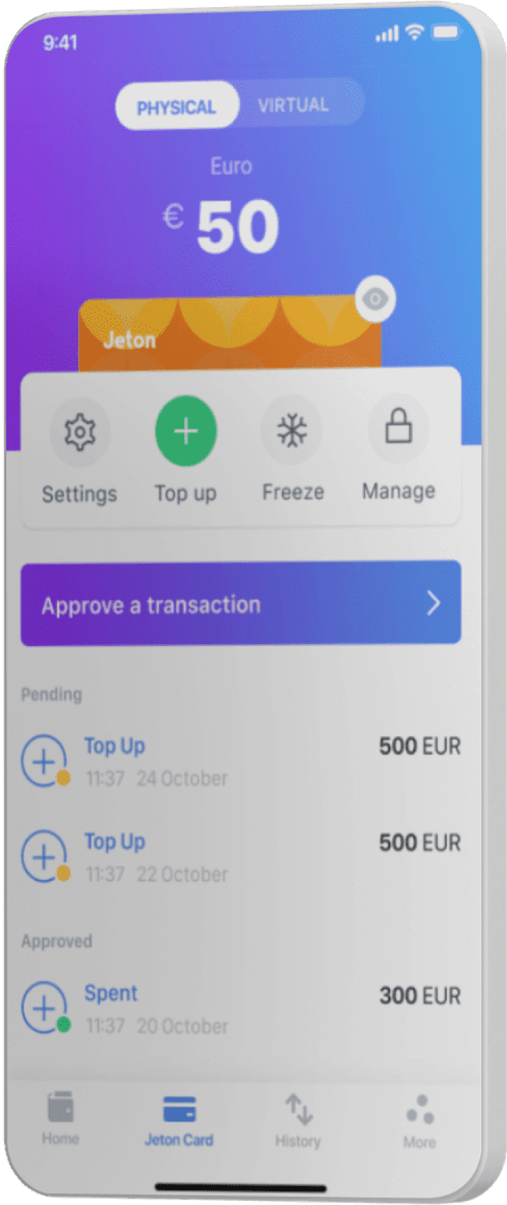 ‎Jeton Wallet - global payments on the App Store