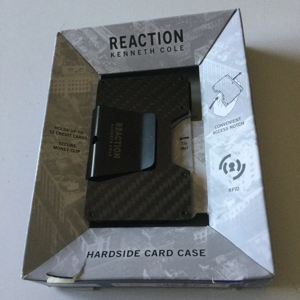 Kenneth Cole Reaction, Money Clip with ID Window | Kenneth cole reaction, Kenneth cole, Cole