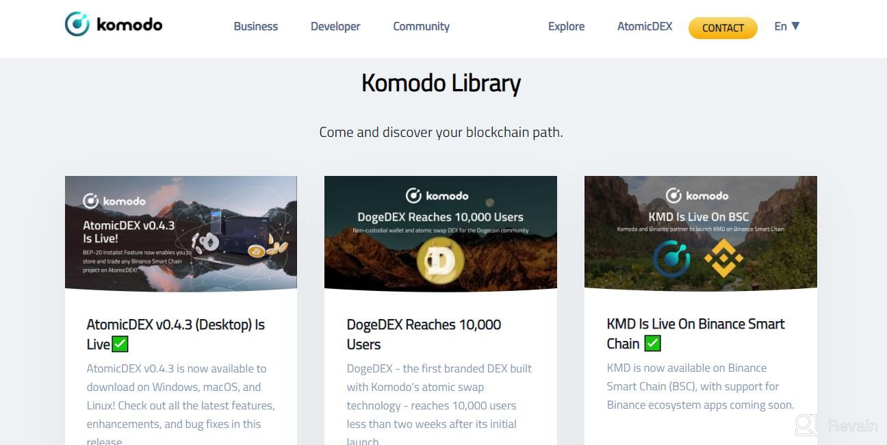 Komodo (KMD) WEB3 Rating, Reviews and Details | ICOholder