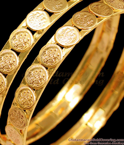 Buy Traditional Lakshmi Bangles Online - Traditional Kerala Jewellery Collections