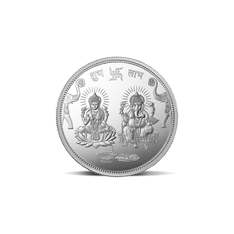 silver coins, ganesh coin, laxmi coin, gold coins,