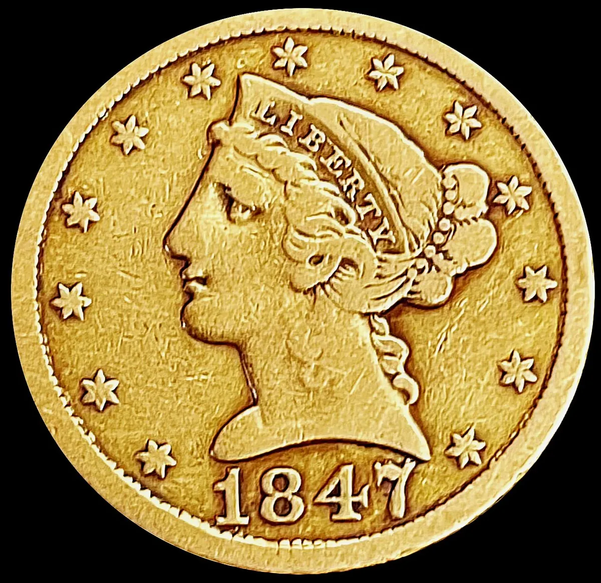 $5 Liberty Gold Half Eagle | Pre US Gold Coins