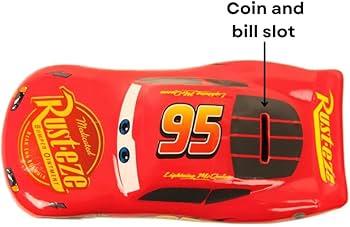 Disney Cars Piggy Bank Lightning McQueen Boys Nederland | Ubuy