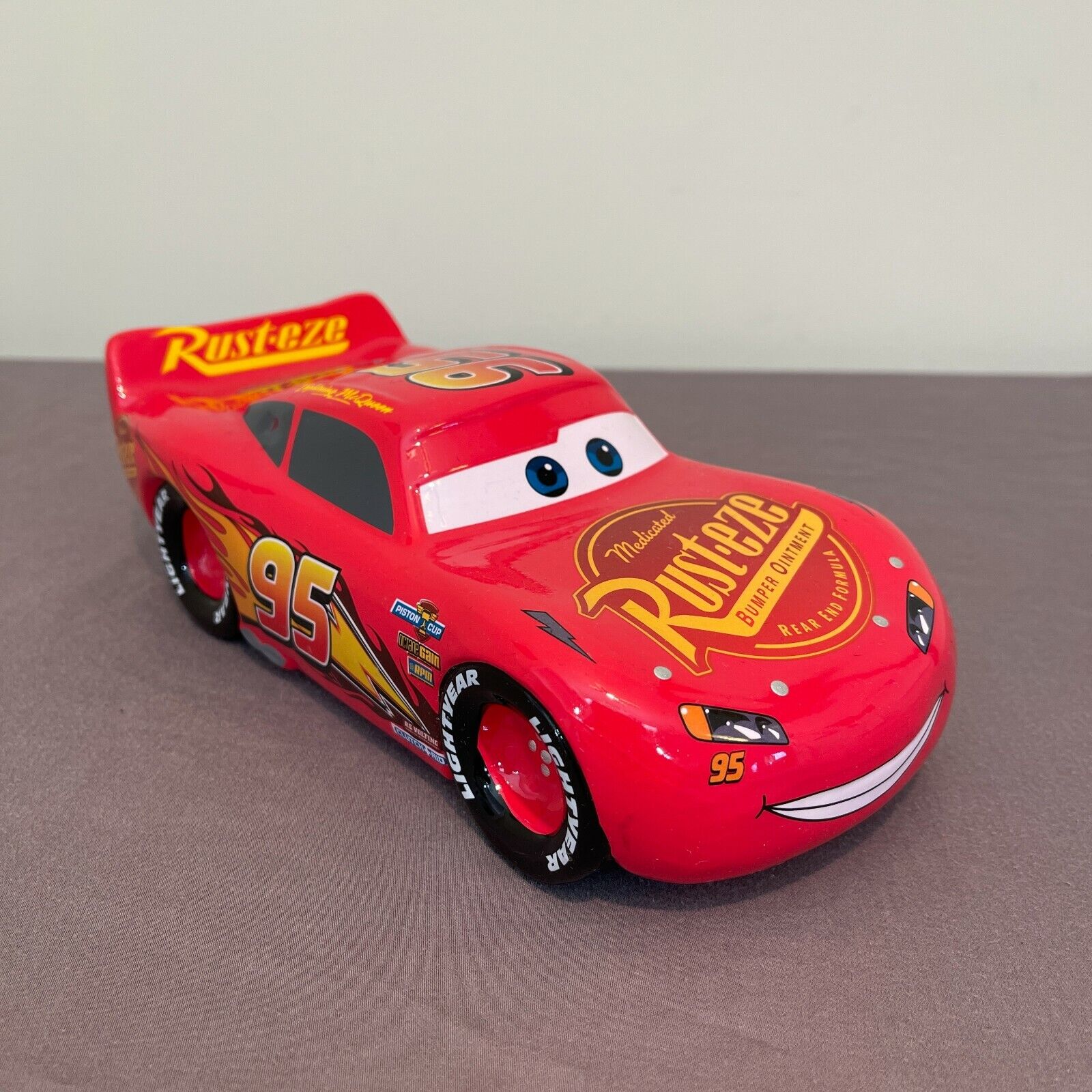 Pixar Cars Lightning McQueen Piggy Bank – Kids Macao | Ubuy