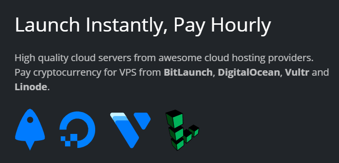 BitLaunch Review - Pay with Cryptocurrencies for Cloud Servers