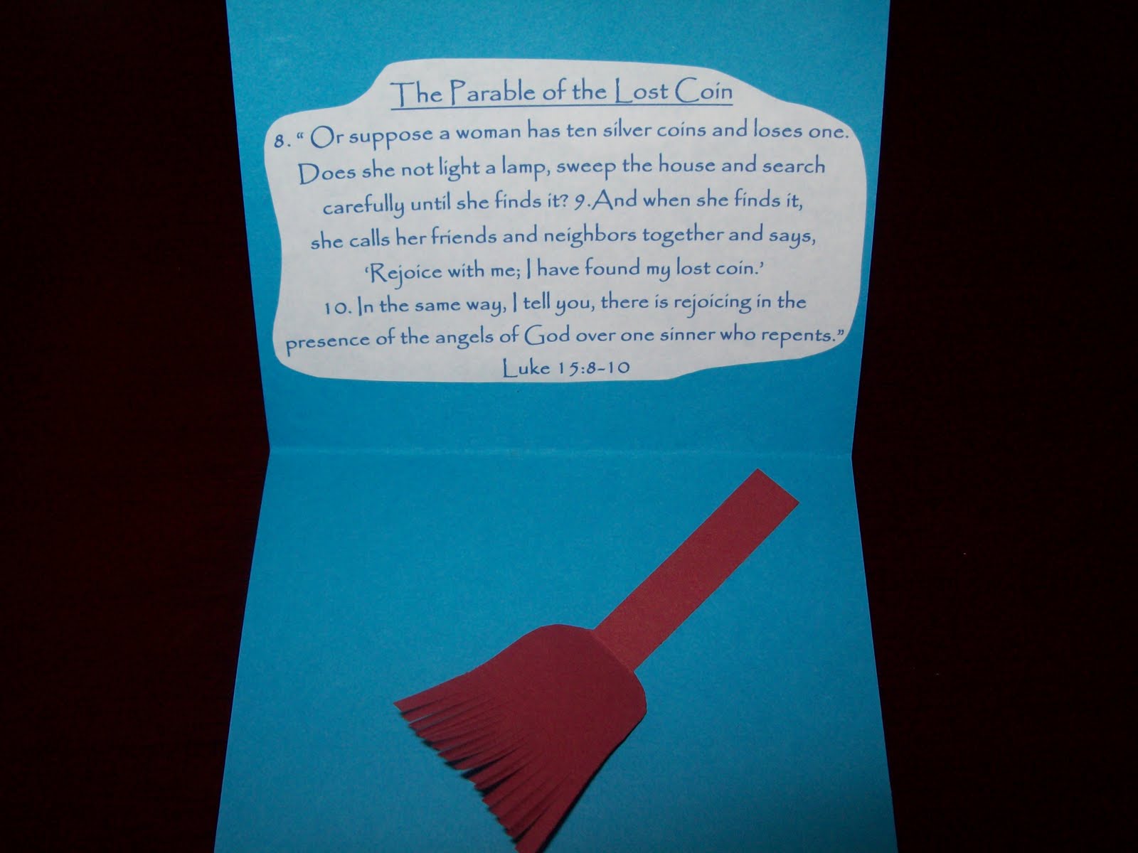 Craft for Parable of the Lost Coin - Bible Crafts and Activities