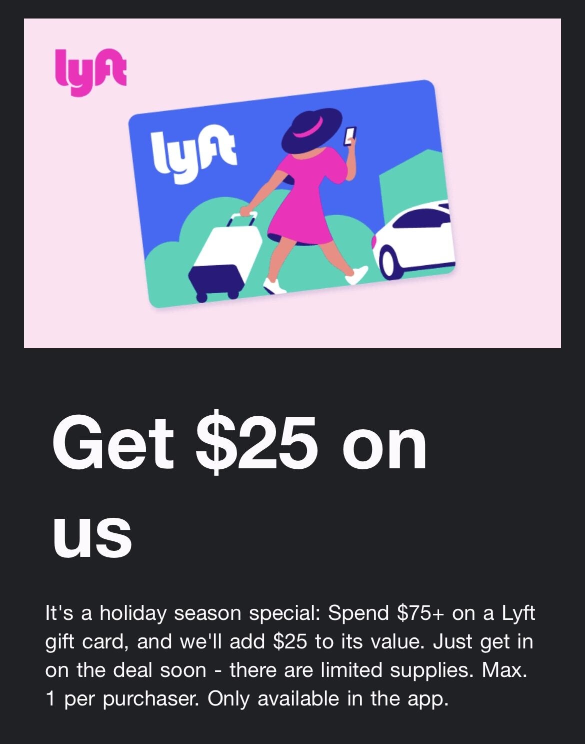 Buy Discount Lyft Gift Cards — Card Depot