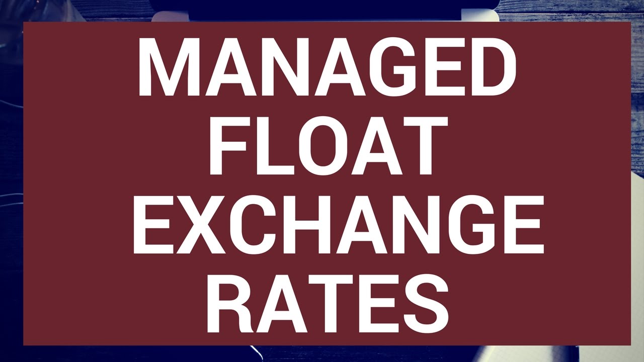 Three Characteristics of the Managed Floating Exchange Rate Regime