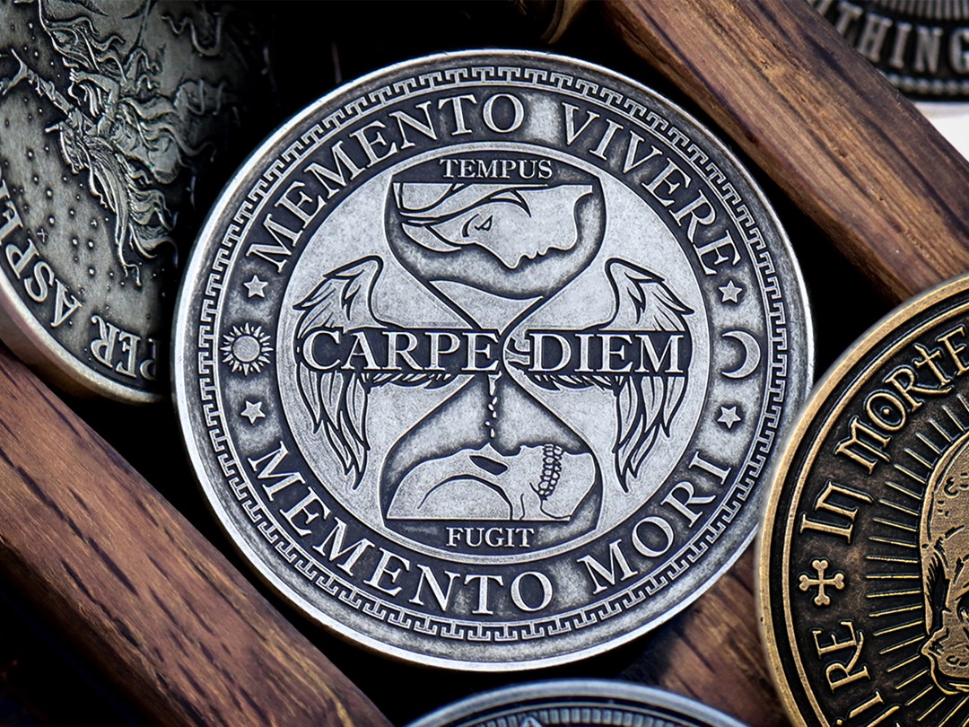 Daily Stoic | The Memento Mori medallion – Daily Stoic Store