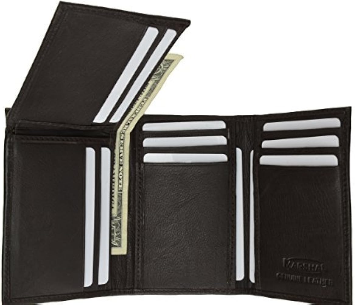 RFID Bifold Flip Up ID Wallet