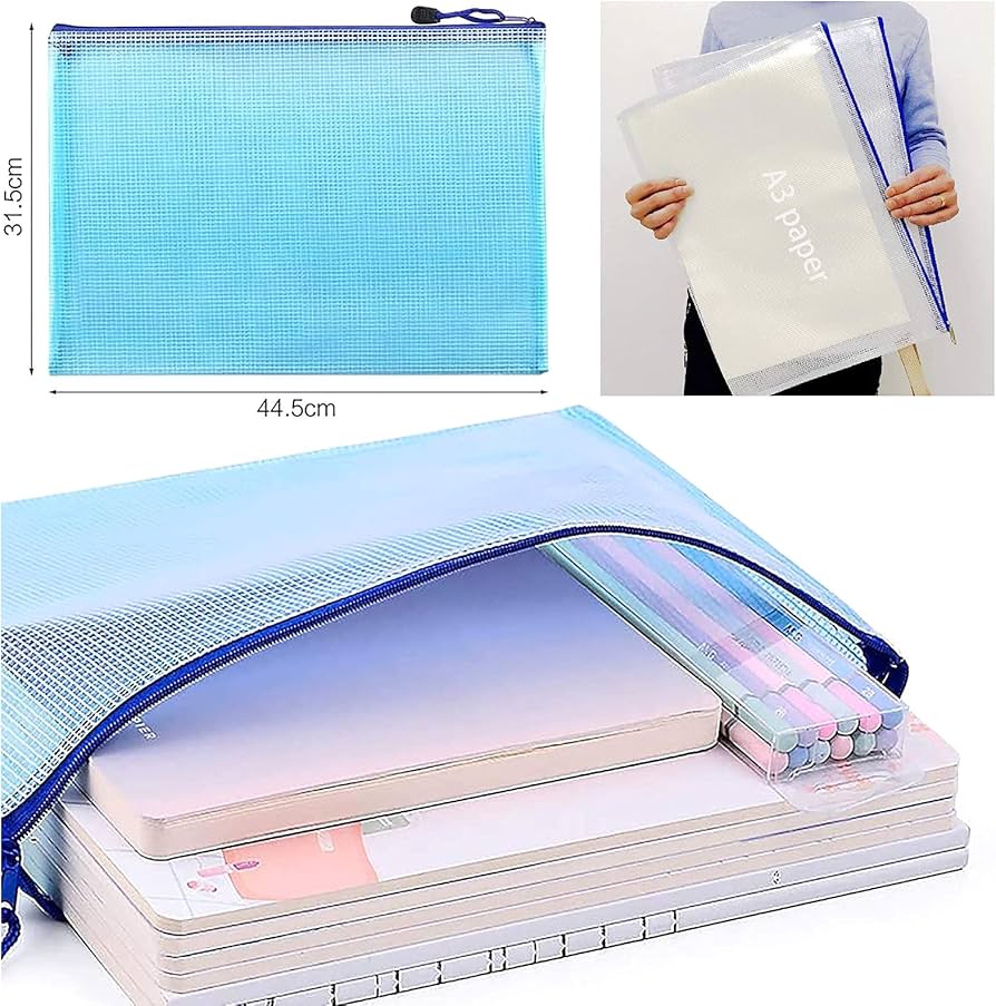 Stationery & Sundries : Mesh Bags & Wallets - Evans Educational Ltd.