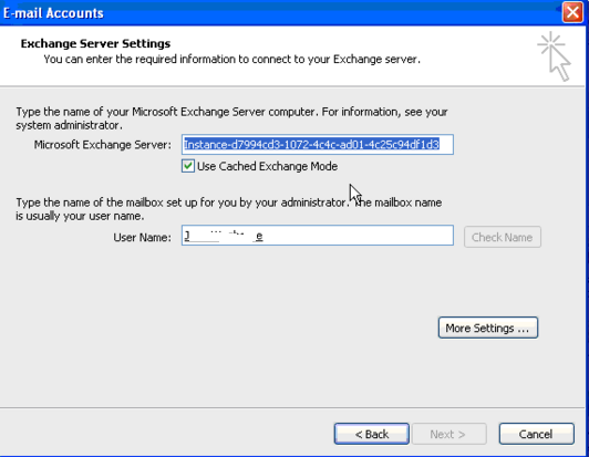 Outlook Connecting to Microsoft Exchange Server - Microsoft Community