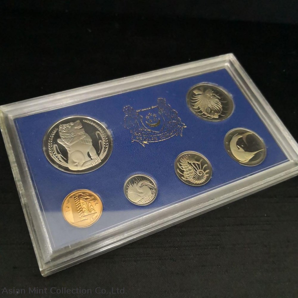 Gold BU Singapore Mint Lion 5 Coins Set | Silver Bullion Malaysia