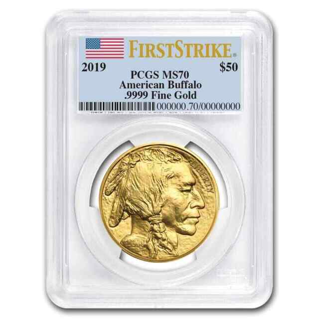 Certified Uncirculated Gold Buffalo MS70 First Strike NGC | Golden Eagle Coins