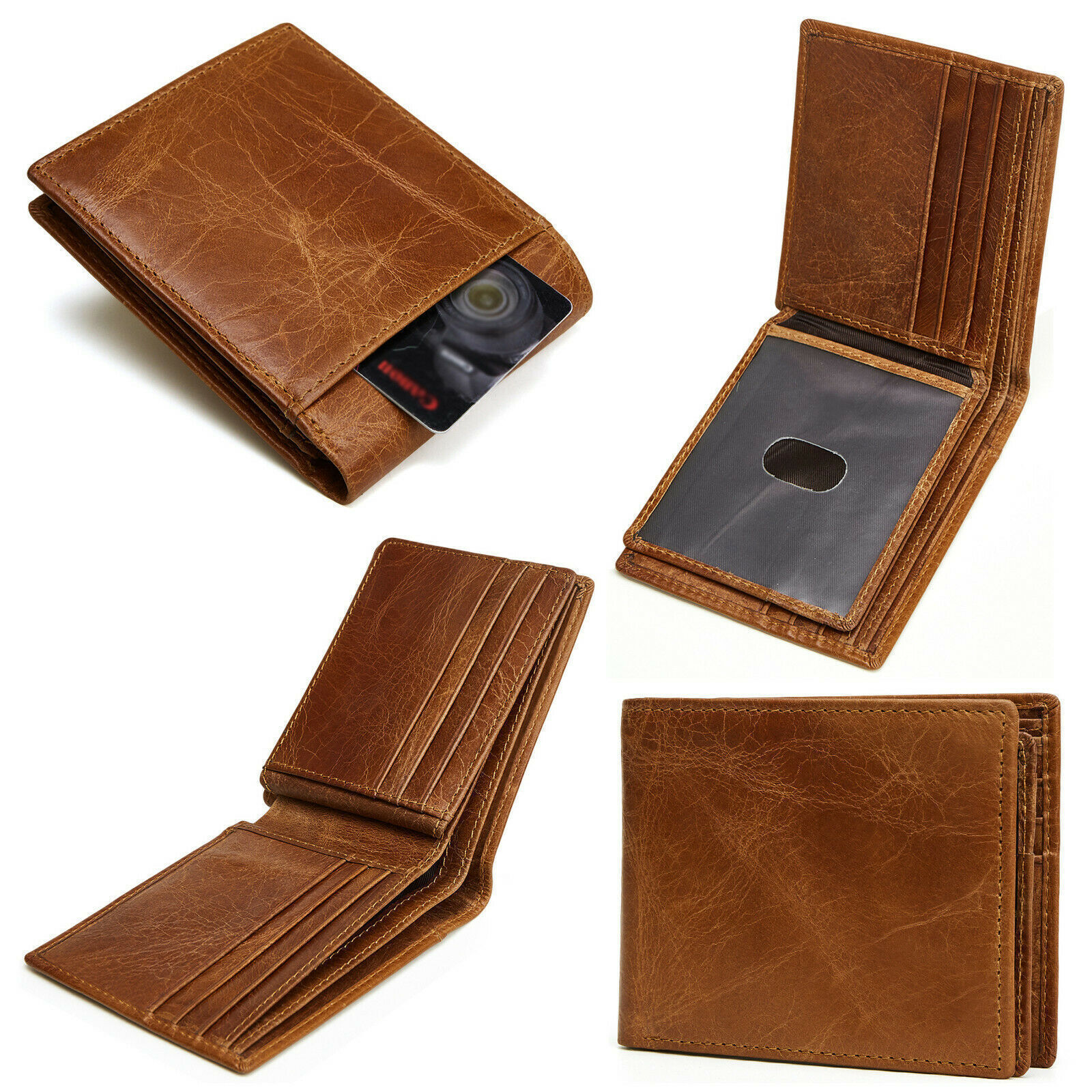 Multi Currency Bifold Wallet Mens RFID Blocking Full India | Ubuy