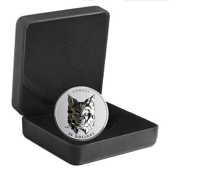 MULTIFACETED ANIMAL HEAD - LYNX - CANADIAN COINS 03