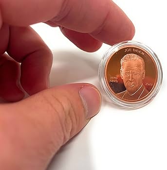 Joe Biden Zero Cents Novelty Penny Coin