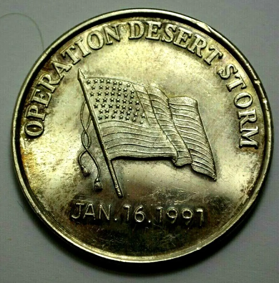 Army Operation Desert Storm Veteran Coin – National Desert Storm Memorial Association