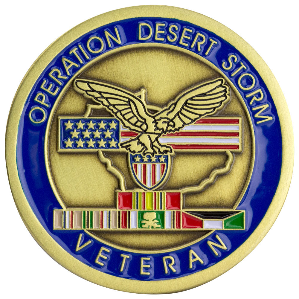 Challenge Coin – National Desert Storm Memorial Association