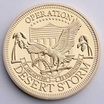 Operation Desert Shield Veteran Challenge Coin | Coins