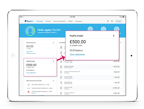 How to Apply | What Is PayPal Credit FAQ | PayPal UK