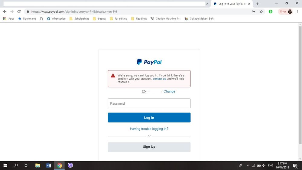 Solved: Log-In Issues - Page 2 - PayPal Community