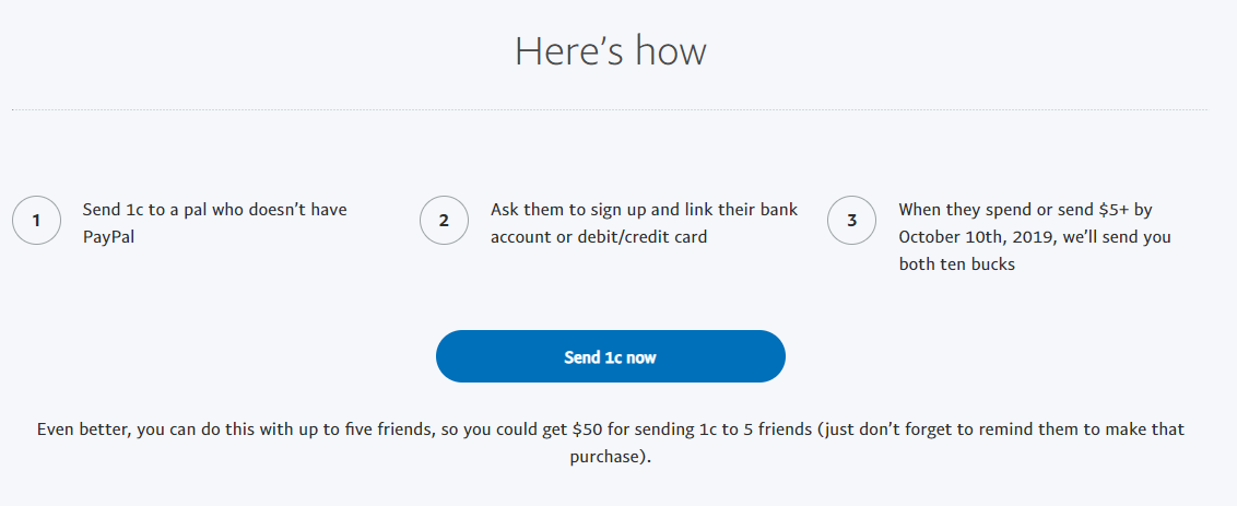 PayPal Referral Program: $10 Sign-Up Bonus + $ Rewards