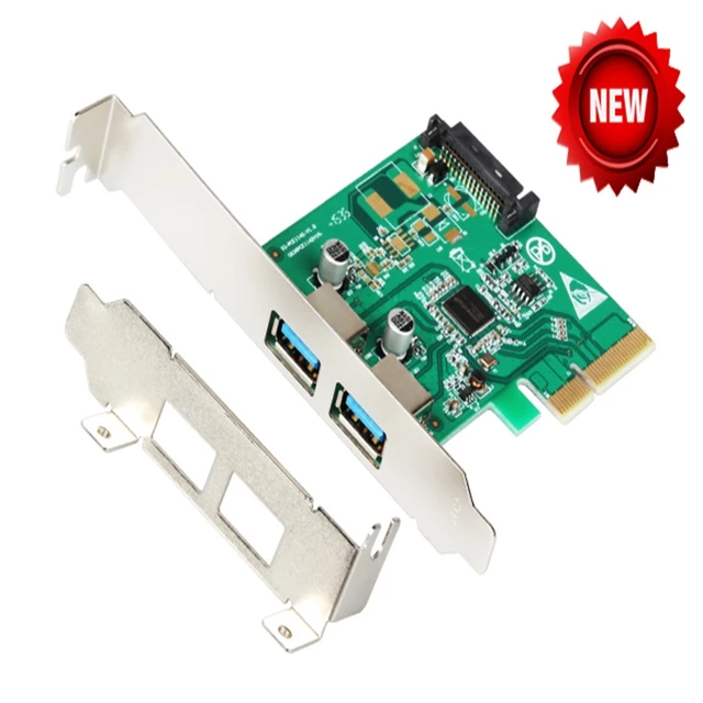 LP 4-Port SuperSpeed USB PCIe Card - Quad Core