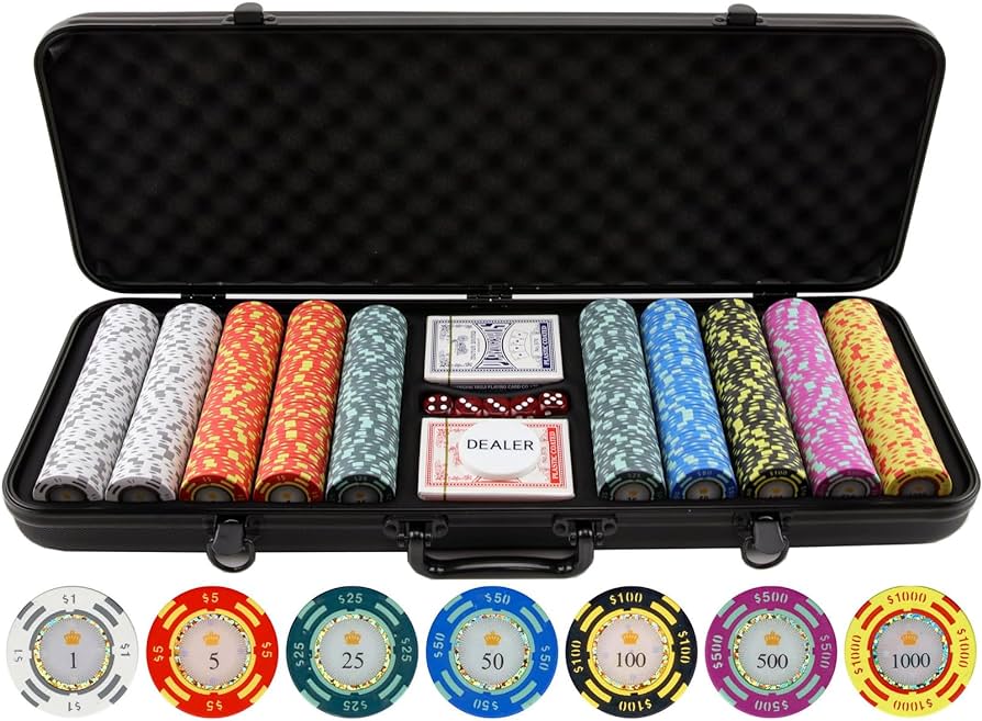 Buy Swirl Modiano Poker Chips Set - ( And Pieces) on Snooplay Online India