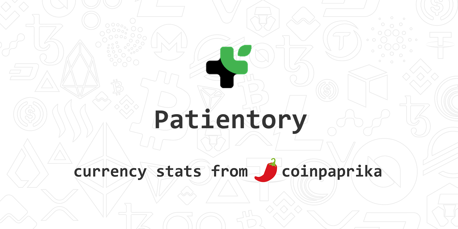 Patientory Price Today - PTOY to US dollar Live - Crypto | Coinranking