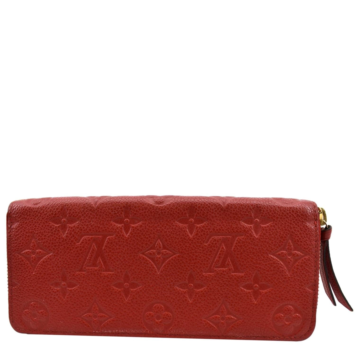 Louis Vuitton Red Vernis Monogram Zippy Continental Wallet – I MISS YOU VINTAGE