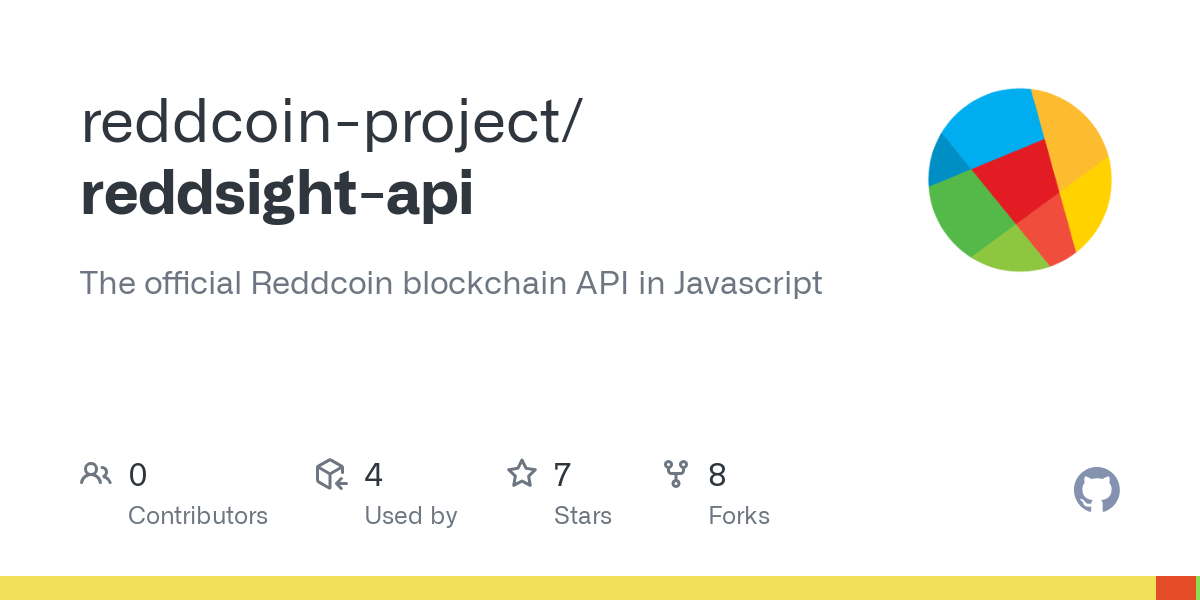 GitHub - reddcoin-project/reddsight-api: The official Reddcoin blockchain API in Javascript