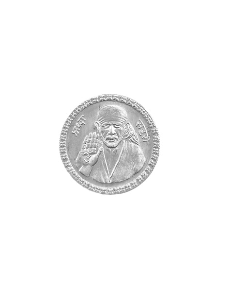 Precious Moments - Buy Sai Baba 10GM Pure Silver Coin | TrueSilver