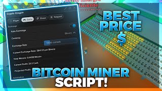 Bitcoin Miner Script Pastebin | Auto Farm, Auto Sell & Claim