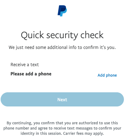 What can I do if I've changed my mobile number and can't log in? | PayPal US