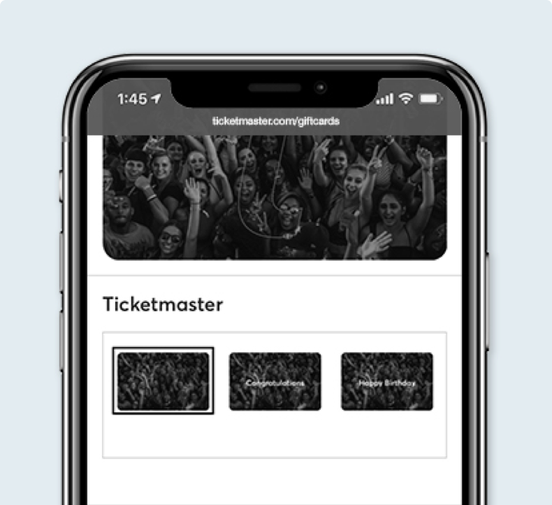 Gift Card Terms of Use – Ticketmaster Help