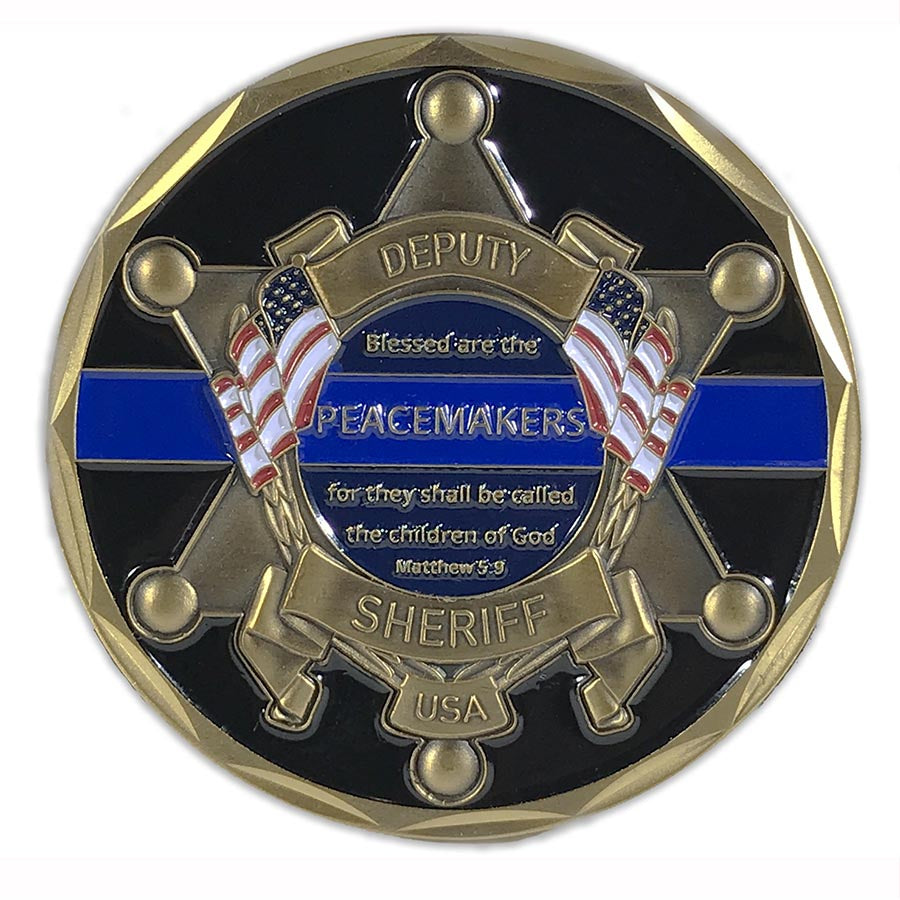Sheriff Department Challenge Coins - Signature Coins