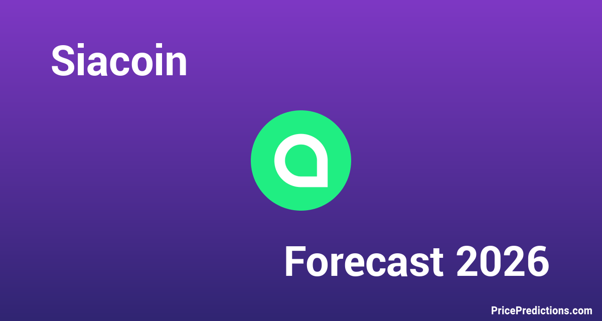 Siacoin (SC) Price Prediction for Tommorow, Month, Year
