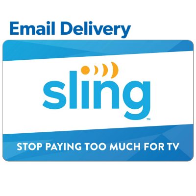 Sling TV $50 eGift Card - bitcoinhelp.fun | Sling tv, Tv services, Live channels