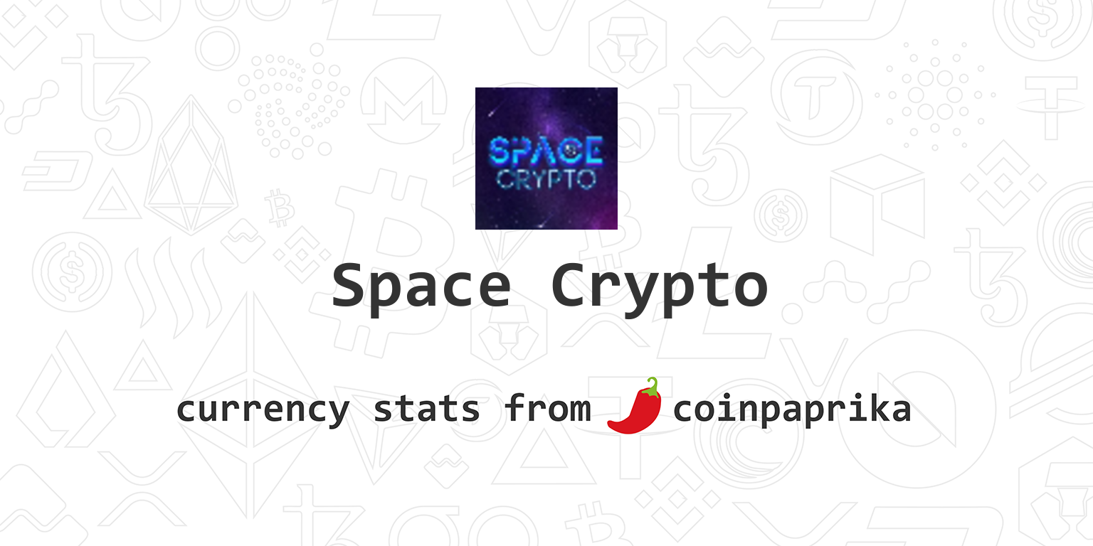 Space Crypto Price Today - SPG to US dollar Live - Crypto | Coinranking